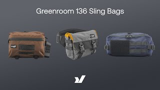 3 Sling Bags From Greenroom 136 - Metrodrifter, Metrorunner & Metromonger