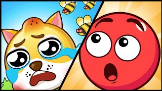 SAVE THE DOGE vs HIDE BALL - Gameplay Walkthrough Satisfying Double Games