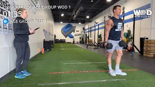 CrossFit Quarterfinals Age Group 35-39 - Workout 1 - Adam de Jong