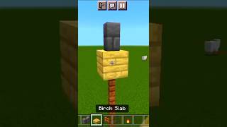 Minecraft Simple Street Light #shorts #minecraft