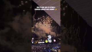 COLDPLAY CONCERT | SKY FULL OF STARS | UK | EUROPE | SPAIN #shotsviral #coldplay #concert #dublin