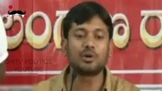 Kanhaiya Kumar Full Speech at Hyderabad press conference | Shoe hurled by Gau Rakshak Dal youth