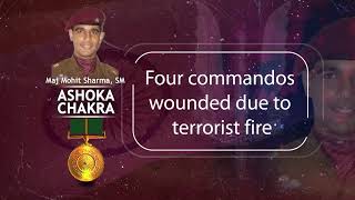 We Pay our Tribute to the valour of Major Mohit Sharma, #AshokaChakra (Posthumous)