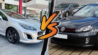 PEUGEOT 308 GTI VS GOLF GTI (¿con cual te quedas? Versus Ep: 1)