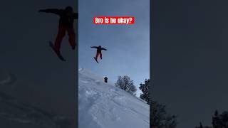 Sometimes it hurts to be a skier #winter #crash #follow #fail #fun #funny