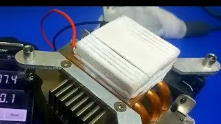 How Fast Peltier Tec1-12715 Thermoelectric Module Freezing