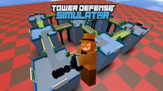 How long can you survive with ONLY Minigunner | Tower Defense Simulator