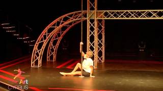 Iuliia Vikhrova Semi-Pro Women 3rd Place Pole Art Cyprus 2014