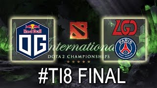 OG vs PSG LGD   Game 2   The International 2018   Main Event   Grand Final