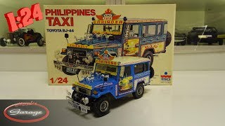 1:24 Toyota BJ 44 Philippines Taxi / hobby Kit