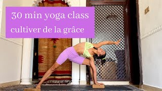 30 min yoga flow ♥︎ cultiver de la grâce