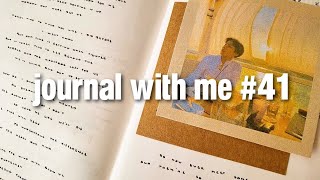 + first video of the new year | traveler's notebook journal with me #41