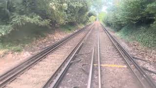 Meopham to Chislehurst from the back cab of 3G93 Gillingham to Cannon Street empties 13.9.2023