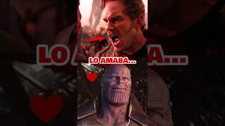 💥ESTE ERA EL AMOR SECRETO DE THANOS...