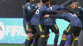 Fifa 22 Realistic Sliders Career Mode Rotherham Utd VS Manchester Utd