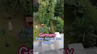 Germany house garden | Germany all houses has garden | Germany video #viralvideo #youtubeshorts