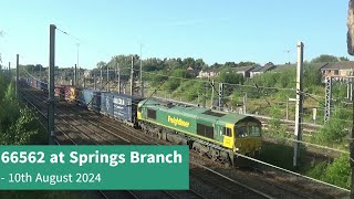 66562 at Springs Branch - 10th August 2024