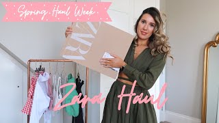 ZARA SPRING HAUL // SPRING HAUL WEEK 2021 🌸  // DAY 1