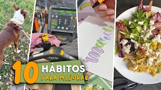 10 HÁBITOS que CAMBIARON mi vida a MÁS SALUDABLE 🌿 KARLA ART