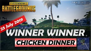 [PUBG Gameplay] Chicken Dinner Sanhok Squad FPP 25July2019