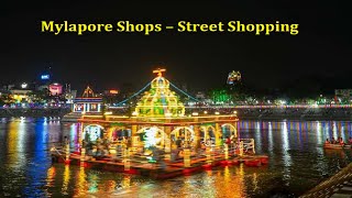 Complete Street Shopping Guide at Mylapore Chennai