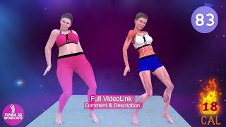 1 Minute Workout  723 : Dynamic Cardio Aerobics Dance Routine for Weight Loss