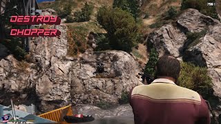 GTA - V (GRAND THEFT AUTO) #86 DESTROY CHOPPER