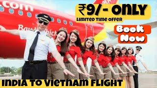 India to Vietnam ₹9rs Flight by Vietjet | How To Book | Step By Step | RoamWithRivera