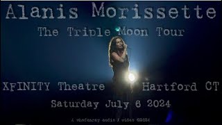 Alanis Morissette Saturday July 6th 2024 Xfinity Theatre Hartford CT COMPLETE SHOW