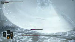 Dark Souls 3 Archthrones Janara One Eye Boss Fight Solo