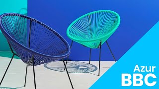 Mobilier Azur BBC - Mettez de la couleur dans vos extérieurs - Oviala