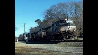 NS 221 Charges Towards Atlanta With GE Power 1/6/19