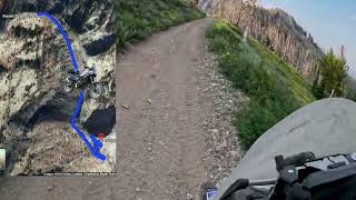 July 2024 - Trinity Mountain ADV Moto POV | 4K