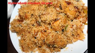 ಹೈದರಬಾದಿ ಚಿಕನ್ ಬಿರಿಯಾನಿ /Hyderabadi Chicken Biryani Kannada/chicken dum briyani recipe in kannada