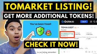 TOMARKET LISTING UPDATE! GET MORE ADDITIONAL TOKENS ON TOMARKET BEFORE LISTING! NEW UPDATE