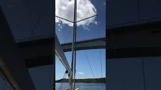 Canal of Sibenik, Under the Bridge (Hanse 505)