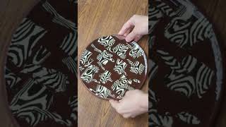 Terracotta Inlay ceramic plates, using off-cuts.