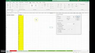 Microsoft Excel Descriptive Statistics Mean, Median, Mode, Variance and Standard Deviations