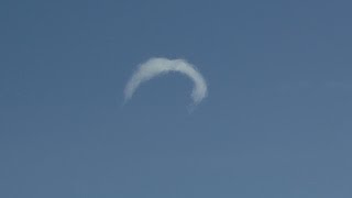 Horseshoe Vortex Cloud or Moustache Cloud. 9.3.17  Very Rare.