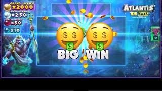 Big Win! Nice session on Atlantis 10k Ways $5 Bet | Luckyland Slots