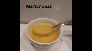 PERFECT GHEE ! smichitv  ! ghee recipe from butter ! #shorts