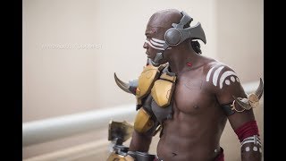 Official DOOMFIST Cosplay at GAMESCOM 2017 !