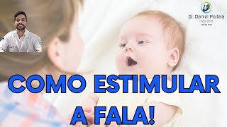 Como fazer o bebê falar rápido? Faça isso!