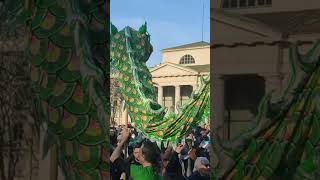 Milano, Arco della Pace - Capodanno cinese, il Dragone