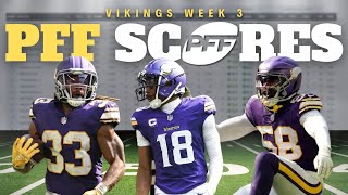 Vikings Best and Worst PFF Scores of Week 3