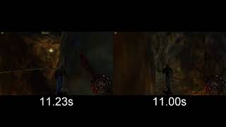 Shadow Man PC - Deadside Ledge Jump Comparison