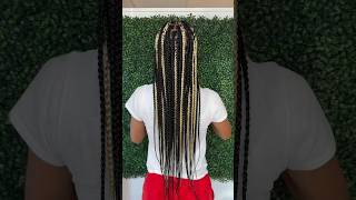 Knotless braids #braids #hairstyles #braid #knotlessbraids #boxbraids