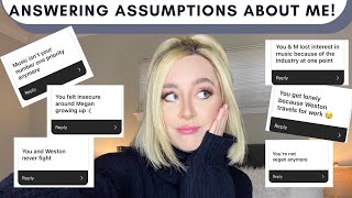 ANSWERING YOUR ASSUMPTIONS ABOUT ME! (Married life, music, am I still vegan)