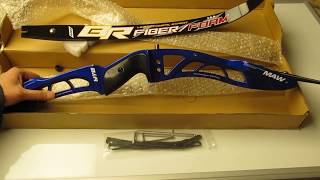 B&R MAW /Junxing F165 Unboxing (Same as Galaxy Tourch/PSE Theory) 25" recurve riser