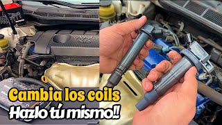 CAMBIAR LOS CABLES BUJÍAS DE UN TOYOTA CAMRY O CUALQUIER AUTO SÚPER FÁCIL //NO PAGUES MÁS // WILL